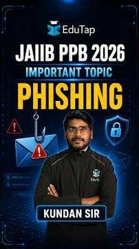 Phishing | JAIIB PPB Most Important Topics | JAIIB May 2026 Preparation