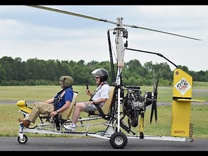 Snobird Gyrocopter low level flying (6:30 mark)
