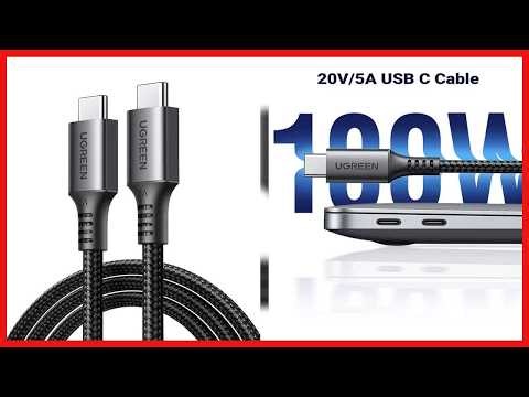 UGREEN 100W USB-C Fast Charging Cable Review: Power, Durability, and Speed You Can Trust