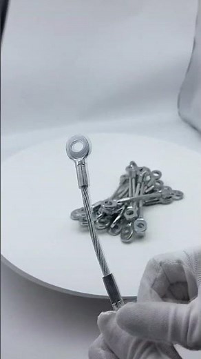 Introduction of Marine High Polished SUS304 316 Stainless Steel Wire Rope Eye Swage Terminal