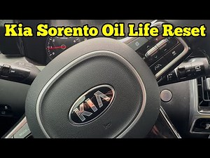 2021-2025 Kia Sorento Oil Life Reset / maintenance reminder