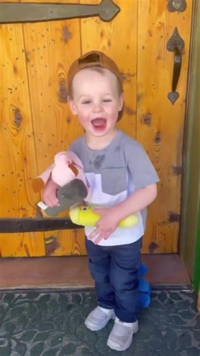 When you ask your toddler to help carry something to the car... Who else has to empty out the entire house for a 10 minute drive? #babyfirst#toddler