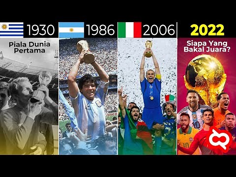 All World Cup Finals from 1930 to 2018! A List of FIFA World Cup Champions Through the Years: Who...