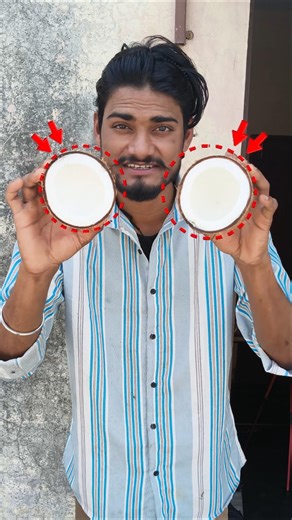 Coconut Hardness Check #experiment #shorts #youtubeshorts