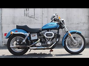 1976 FXE HARLEY DAVIDSON SHOVELHEAD ORIGINAL PAINT