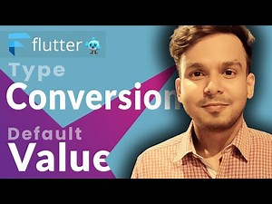 Default value and Type Conversion in Dart | String to int | String to double | int to String | Hindi