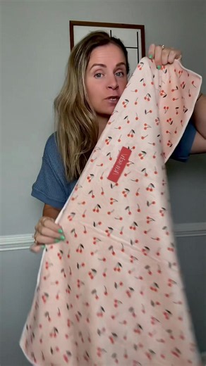 Kitsch XL Cherry Print Hair Drying Towel Wrap review