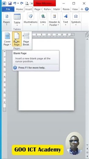 👉 Add a New Page in Word in 1 SECOND 😱 (Secret Shortcut!)