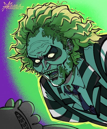 Beetlejuice Fanart and Animations by Tim Burton Fans