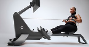 Full-body cardio & strength seated rowing machine
