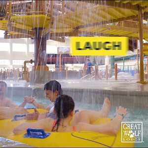 Kids of all ages love our water park. Water slides, a lazy river, sprayers—which are your family's favorites? 🌊 | Great Wolf Lodge