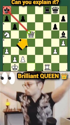 How did they find this move? #chess #puzzle #shorts