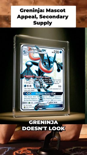 Why Greninja Is The MOST UNIQUE Pokémon Card Ever!