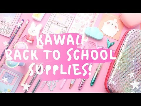 Kawaii Back to School Supplies Must Haves Available on Stationary Stash
