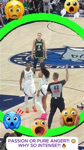 😳 Playing With PASSION or PURE ANGER?! A’ja Wilson & Jewell Loyd Edition! 🔥🏀 #AjaWilson #JewellLoyd