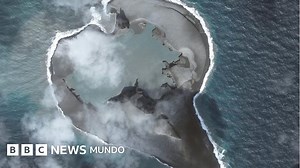 Escucha el sonido que hacen los truenos en el volcán Bogoslof de Alaska - BBC News Mundo