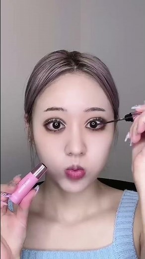 Quick Wednesday Addams makeup tutorial🖤