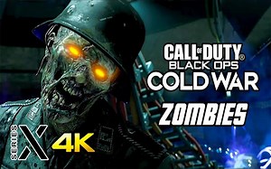 《使命召唤：黑色行动-冷战》XSS版 僵尸模式 英文版Gameplay流程 4K 60帧视频