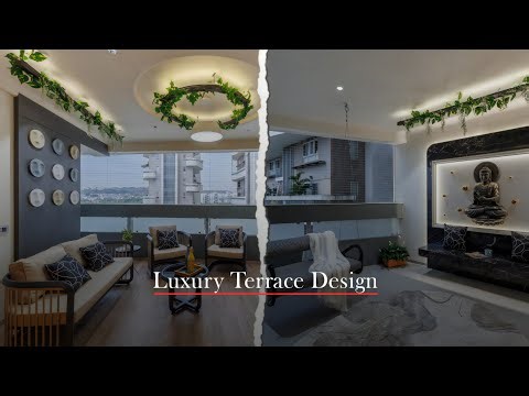 Modern Luxury Terrace Design | Outdoor Living Inspiration #interiordesign #terrace