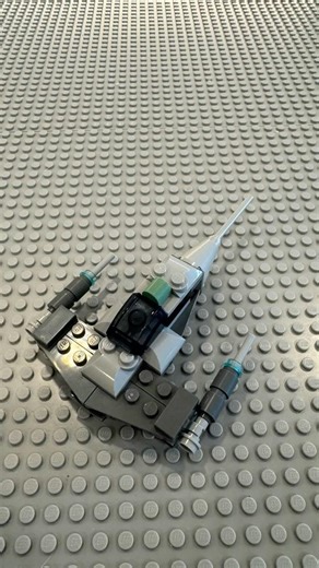 Lego Star Wars N-1 Starfighter Mini Build #lego #legosets #legostarwars #timelapse #mandalorian