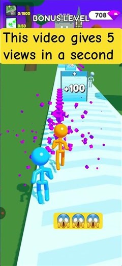 This video gives 5 views in a second #trending #1sec #viral #gaming