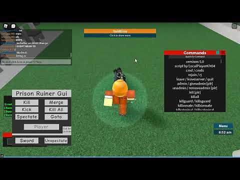 Prison life Op admin script *2 scripts pastebin*