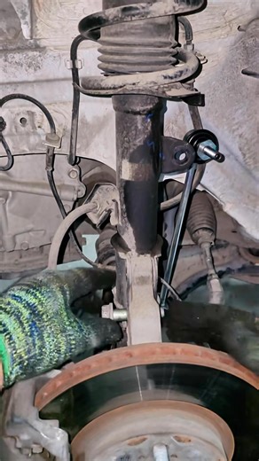 How to replace front shocker mounting replace #Nissan #mechanic #viral | Sanjay Sahu