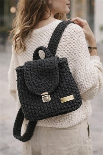 TERRA Crochet Backpack Pattern | Beginner Friendly Crochet Backpack PDF | Handmade Bag Tutorial - Etsy