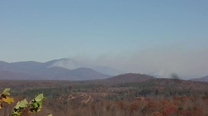 Firefighters traveling from near and far to fight Amherst Co. fire