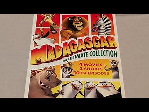 Madagascar 4 Movie Collection DVD Unboxing
