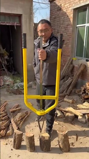 3-Handle Log Splitter – Fast & Efficient Wood Splitting.