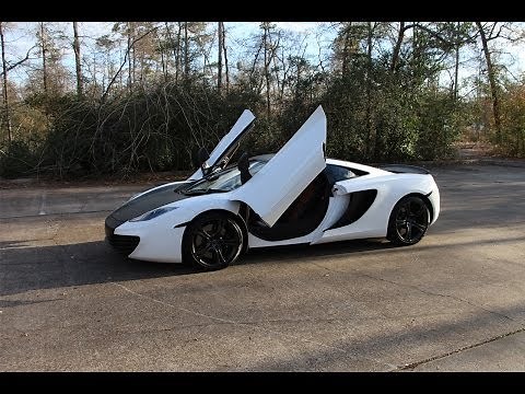 2012 McLaren MP4-12C - Review in Detail, Start up, Exhaust Sound, and Test Drive