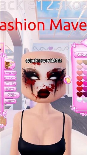 How to make the blood pattern in dress to impress!!! #roblox #dti #dresstoimpress #gameplay #blood
