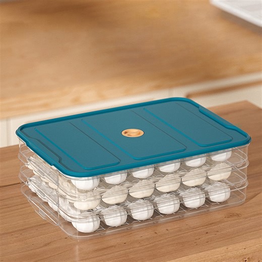 Last Chance Dumpling Organizer Freezer Box Refrigerator Organizer Bins,Food Storage Containers With Lids Dumpling Storage Box Layer Stackable Food Storage Tray Organizer F 2025 New - Walmart.ca