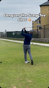 Standing on the 17th at St Andrews… iconic, but visually demanding. Here’s how to take control of ANY intimidating tee shot: 🎯 Pick a tiny target, something beyond the course, not a fairway or bunker. Could be a window, tree tip, steeple… the smaller the better. 🌀 Commit to your shot shape, see the ball flight you want rather than thinking about your swing. 🧠 Create clarity, not mechanics, great driving starts with intention. Elite players don’t swing better on tough holes… they think better.