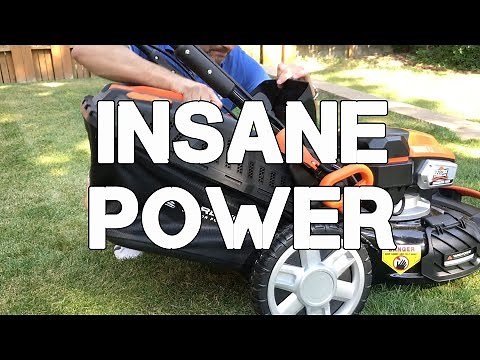 Yardforce 120V Mower Blower and String Trimmer