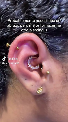 Mejor otro piercing: daith piercing en la oreja