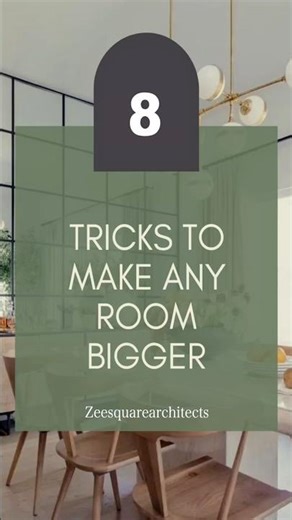 Small Room Interior Tips | Smart Design Hacks to Make Spaces Look Bigger #shorts #interior