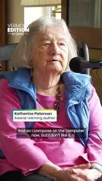 How Katherine Paterson, author of 'Bridge to Terabithia,' beats writer's block