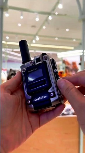 KaYoTom Compact Dual-Band Two-Way Radio | Ruggedized Handheld WalkieTalkie for#phone#semcontrolphone