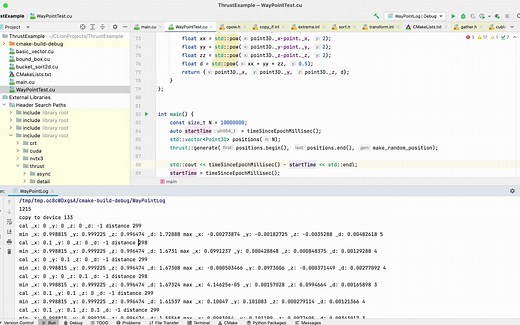 cuda thrust高性能计算