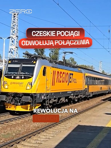 RegioJet wycofuje połączenia kolejowe w Polsce
