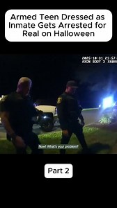 2K views | Armed Teen Dressed as Inmate Gets Arrested for Real on Halloween | Blackhouse | Facebook