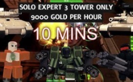 （已过时）［Roblox TDX］单人速刷EXPERT（专家） 10 分钟只需 3 个塔（Juggernaut Strat）