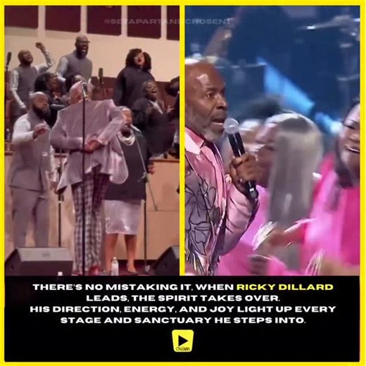 Setapartandchosen ™️ on Instagram: "When Ricky Dillard leads worship, you can feel the presence of God fill the room. It’s not just about the music, it’s about the move. Every note, every clap, every shout is charged with the power of the Holy Spirit. Ricky doesn’t just direct a choir, he commands an atmosphere. His joy is contagious, his energy unstoppable, and his passion unshakable. You can see it in the faces of everyone singing with him unity, freedom, and pure praise. #gospelmusic #rickydi