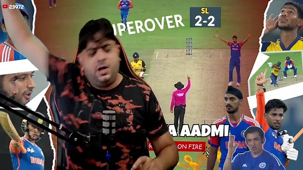 SUPER OVER 🤣 GAUTI KA "AADMI" RANA ने हारने नहीं दिया 💀 ARSHDEEP LAST OVER & SUPER OVER 🔥 IND Vs SL
