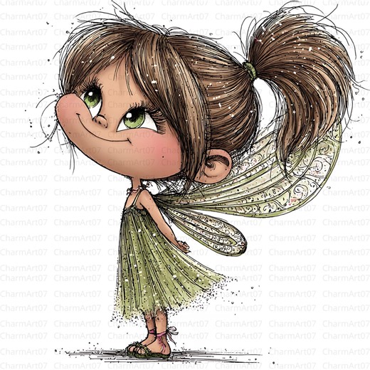 30 Watercolor Garden Fairies Clipart, Fantasy Illustration Bundle (digital Download) - Etsy