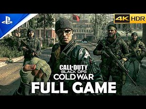 BLACK OPS COLD WAR (PS5 PRO) Full Campaign Gameplay Walkthrough | RAY-TRACING Realistic Graphics