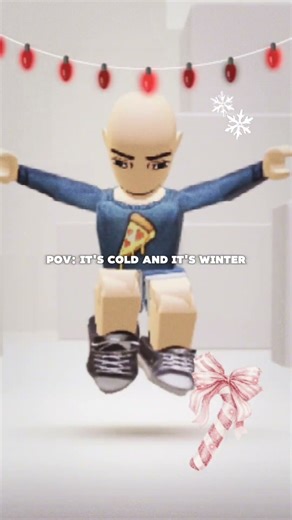 and it snowed alot! #edits #roblox #snowfall #snow #ice #christmas