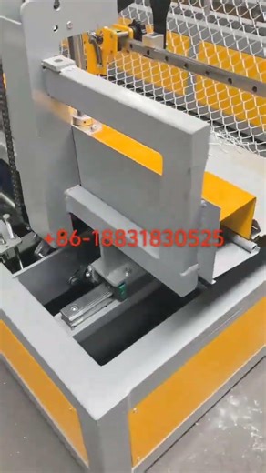 New Type Double wire full automatic chain link fence machine for diamond mesh fence China Factory